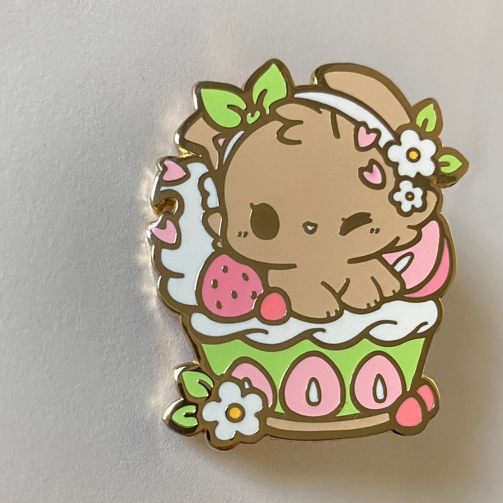 Berry Matcha Pet Pin